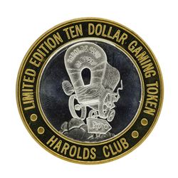 .999 Silver Harold's Club Reno, NV $10 Limited Edition Casino Gaming Token