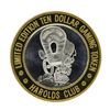 Image 1 : .999 Silver Harold's Club Reno, NV $10 Limited Edition Casino Gaming Token