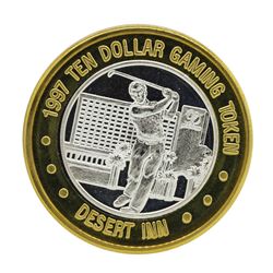 .999 Silver Desert Inn Las Vegas, Nevada $10 Limited Edition Gaming Token