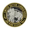 Image 1 : .999 Silver Limted Edition Lawmen Series $10 Limited Edition Casino Gaming Token