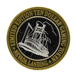 .999 Silver Nevada Landing Hotel & Casino Jean, NV $10 Limited Edition Gaming To
