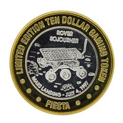 .999 Silver Fiesta Casino & Hotel $10 Limited Edition Casino Gaming Token
