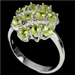 Stunning Natural Peridot Ring