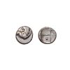 Image 1 : THRACE: Cherronesos, AR Hemidrachm (2.35g), 386-338 BC. Forepart of lion with head turned back, rev.