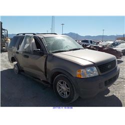 2003 - FORD EXPLORER XLS