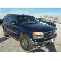 2001 - GMC YUKON