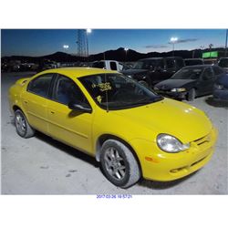 2002 - DODGE NEON