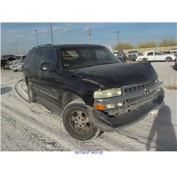 2003 - CHEVROLET TAHOE // BONDED TITLE