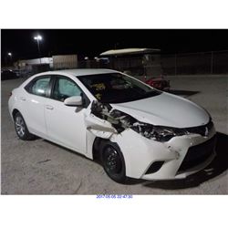 2014 - TOYOTA COROLLA