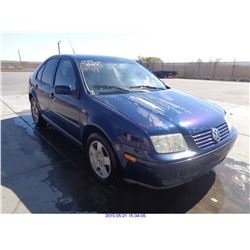 2001 - VOLKSWAGEN JETTA