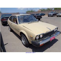 1979 - HONDA ACCORD