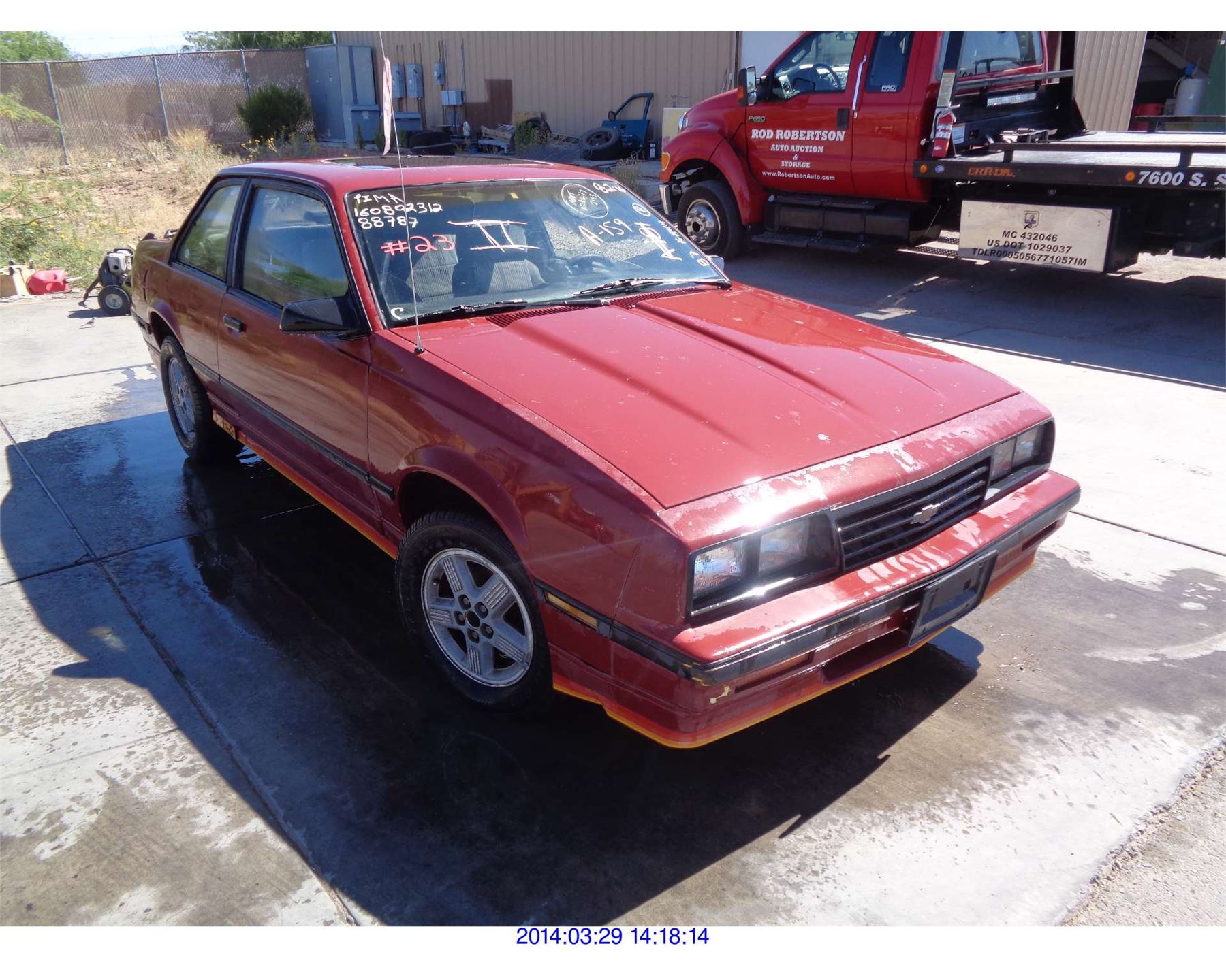 1987 CHEVROLET CAVALIER Rod Robertson Enterprises Inc.