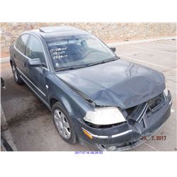 2002 - VOLKSWAGEN PASSAT