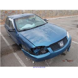 2004 - NISSAN SENTRA // SALVAGE TITLE