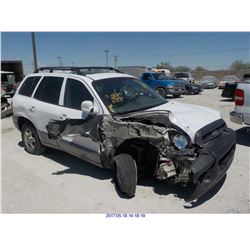 2003 - HYUNDAI SANTA FE // REBUILT SALVAGE