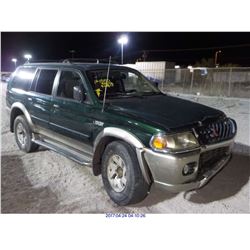 2000 - MITSUBISHI MONTERO // REBUILT SALVAGE