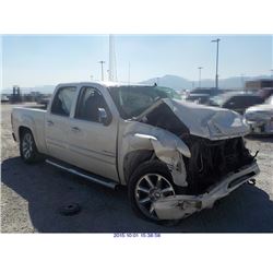 2011 - GMC SIERRA 1500 // SALVAGE TITLE