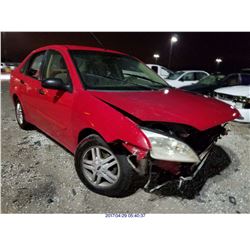 2005 - FORD FOCUS // SALVAGE TITLE