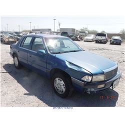 1990 - PLYMOUTH ACCLAIM // BONDED TITLE