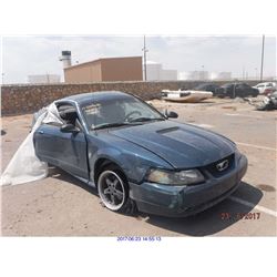 1999 - FORD MUSTANG // SALVAGE TITLE