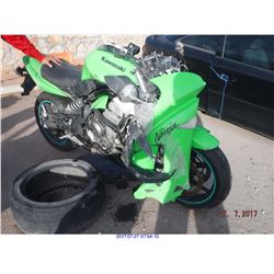 2008 - KAWASAKI NINJA // SALVAGE TITLE