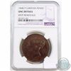 Image 1 : Great Britain; 1848/7 Penny NGC Certified UNC Details (Spot Removals)
