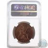 Image 2 : Great Britain; 1848/7 Penny NGC Certified UNC Details (Spot Removals)