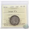 Image 1 : 20-cent Newfoundland 1899 Large 9's ICCS Certified VF-30