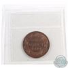 Image 2 : 1-cent 1899 ICCS Certified MS-65 Red. Near Full Red Coin with Softly Lit Fields.