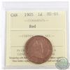 Image 1 : 1-cent 1905 ICCS Certified MS-64 Red