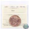 Image 1 : 1-cent 1913 ICCS Certified MS-66 RED! Tied For the Finest Known Pop=7! A bright flashy coin with exc