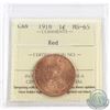 Image 1 : 1-cent 1918 ICCS Certified MS-65 Red