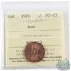Image 1 : 1-cent 1926 ICCS Certified MS-63 Red