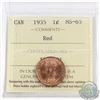 Image 1 : 1-cent 1935 ICCS Certified MS-65 Red. Tied for 2nd highest grade by ICCS.