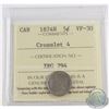 Image 1 : 5-cent 1874H Crosslet 4 ICCS Certified VF-30