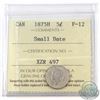 Image 1 : 5-cent 1875H Small Date ICCS Certified F-12