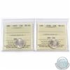 Image 1 : 10-cent 1937 ICCS Certified MS-64 & 1938 MS-63. 2pcs