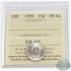 Image 1 : 10-cent 1939 ICCS Certified MS-64
