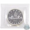 Image 2 : Silver $1 1947 Pointed 7 Double HP ICCS Certified MS-62. A nice clean coin with mirror fields.