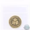 Image 2 : Test Token; Dollar 1984 CH#TT-100.21; Gold Plated Nickel ICCS Certified MS-65