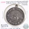 Image 1 : Token; 1945 Birks Sterling Silver Award Medallion from the Toronto Conservatory of Music, awarded to