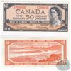 Image 1 : BC-42b. 1954 Bank of Canada $50, Beattie-Rasminsky, S/N: B/H2908636 in Choice UNC Condition.