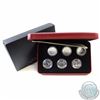 Image 1 : RCM Issue: 2005 Canada 50-cent Battle of Britain WWII 6-coin Proof Sterling Silver Set (outer cardbo
