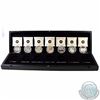 Image 1 : RCM Issue: 2012-2013 Canada Complete Group Of Seven 7-coin Fine Silver Set in Deluxe Case (outer car