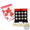 Image 1 : RCM Issue: 2013 Canada $10 Complete O Canada 12-Coin Fine Silver Set with Deluxe Display Case (Tax E