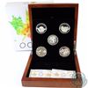 Image 1 : RCM Issue: 2014 Canada $25 O Canada 5-Coin Fine Silver Set with Deluxe Display Case (some coins may 