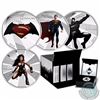 Image 1 : RCM Issue: 2016 Canada $10 Batman VS Superman Dawn of Justice 4-coin Fine Silver set. This set comes