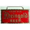 Image 1 : "Good Old Rheingold Beer" Reverse Glass Sign