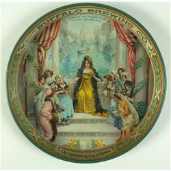 Buffalo Brewing Company Saloon Tray (Pan-Pacific Exposition, 1915)