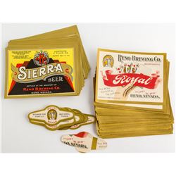 Iconic Nevada Beer Labels